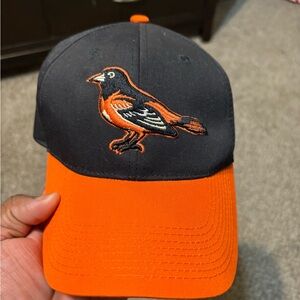 MLB Black and Orange Bird Cap